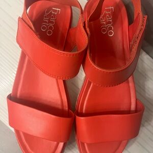 SOLD Franco Sarto watermelon Sandals